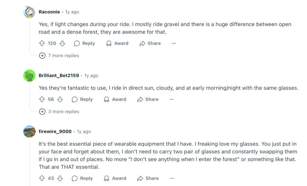 Photochromatic Cycling Glasses