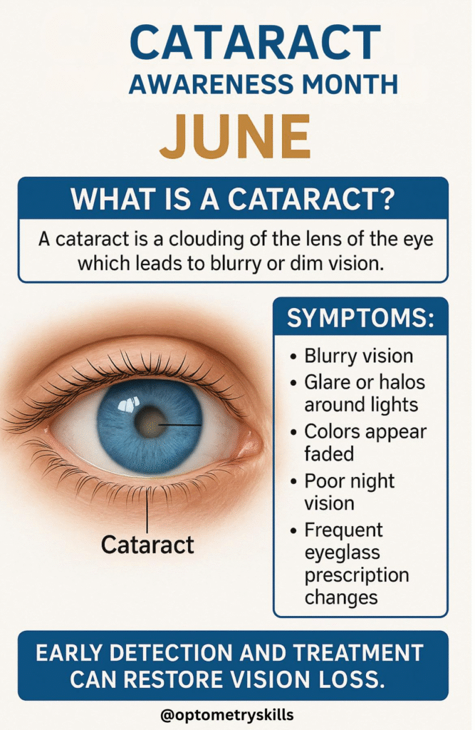 June is Cataract Awareness Month