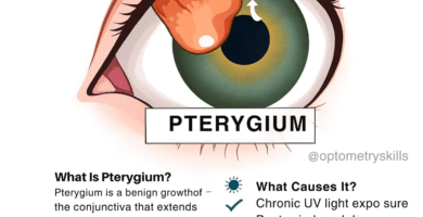 Pterygium Awareness Poster