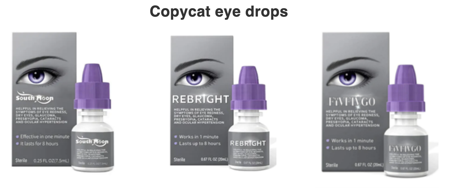 FDA warns against Copycat Lumify