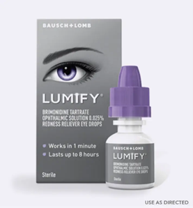 FDA warns against Copycat Lumify Bausch Lomb’s Lumify eye drops.