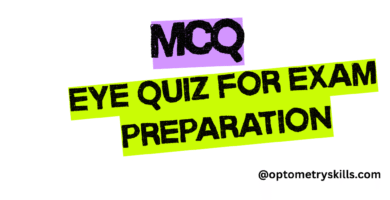 eye quiz mcq