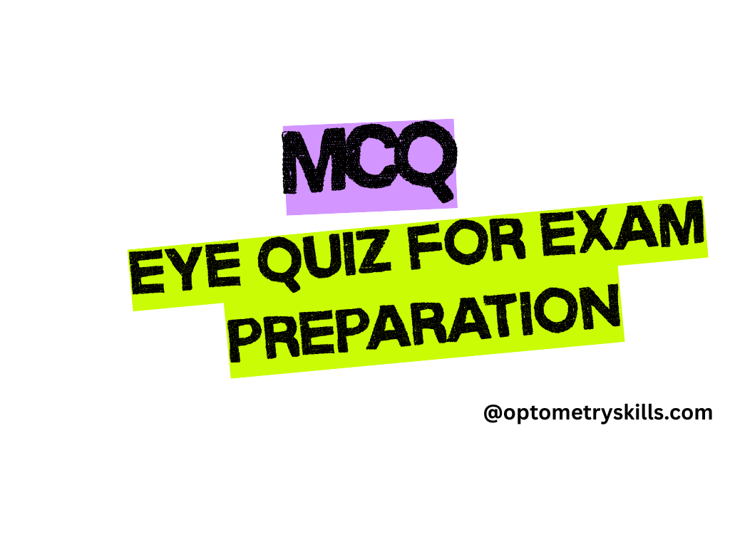 eye quiz mcq