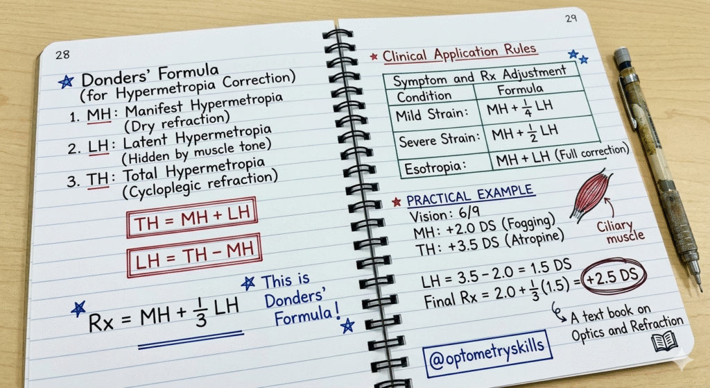 The Definitive Guide to Donders’ Formula in Optometry