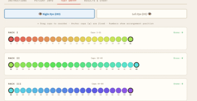 Farnsworth–Munsell 100 Hue Test Online