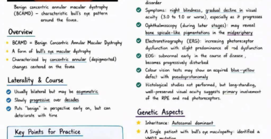 Benign Concentric Annular Macular Dystrophy